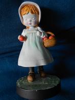 Sarah Kay beeldje meisje met appels, Verzamelen, Beelden en Beeldjes, Ophalen, Gebruikt, Mens