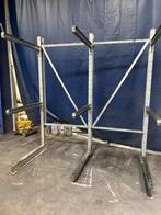 Zware metalen stelling-in hoogte verstelbaar-300 cm hoog, Ophalen