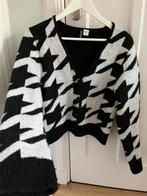 Wollen vest zwart wit maat XS, H&M, Zwart, Ophalen of Verzenden, Zo goed als nieuw