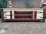 Tv meubel van gerecycled hout, Huis en Inrichting, Kasten | Televisiemeubels, Ophalen, Overige materialen, Gebruikt, 50 tot 100 cm