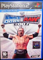 WWE Smackdown vs Raw 2007 ps2, Spelcomputers en Games, Games | Sony PlayStation 2, Ophalen of Verzenden, Zo goed als nieuw