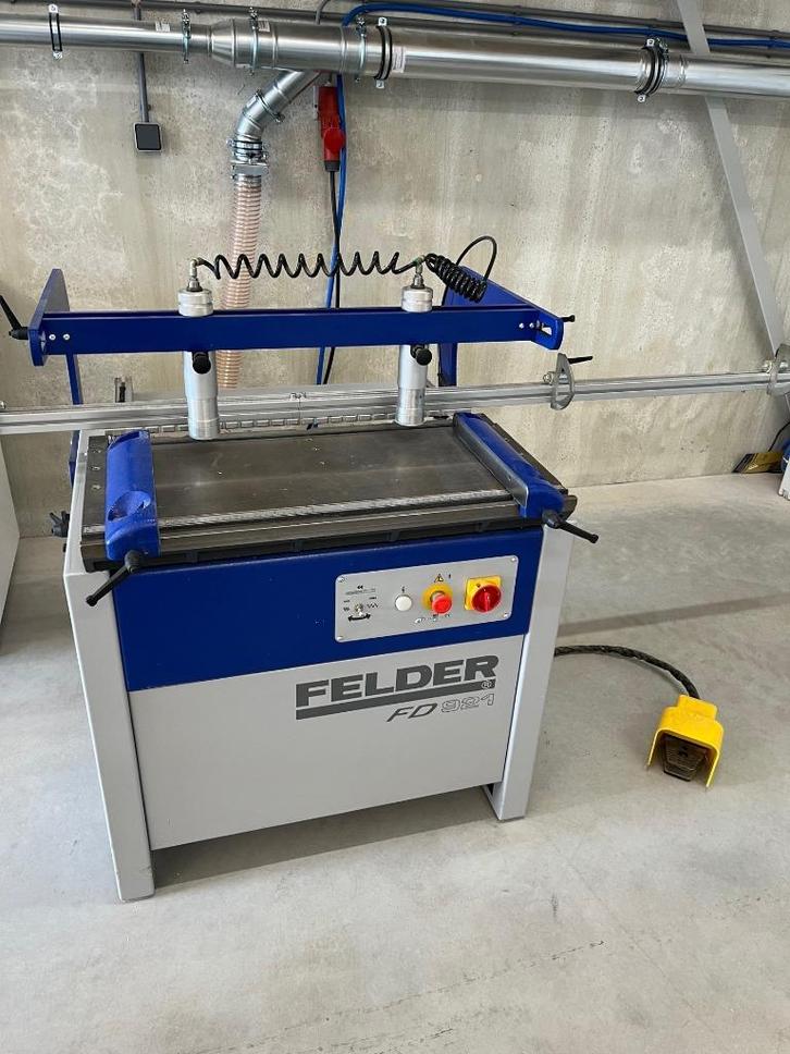 FELDER FD921 Deuvelboormachine, Zakelijke goederen, Machines en Bouw | Houtbewerking, Ophalen