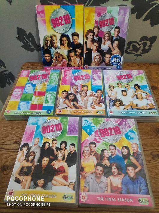 BEVERLY HILLS 90210 - BIJNA COMPLETE SERIE 1-3-4-6-7-9 en 10, Cd's en Dvd's, Dvd's | Tv en Series, Zo goed als nieuw, Actie en Avontuur