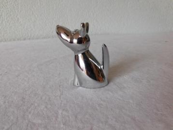 Umbra Zoola metalen ringhouder, model hondje, chroom, hg 6,5 beschikbaar voor biedingen