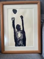 Zeefdruk van D.Damen, Antiek en Kunst, Kunst | Litho's en Zeefdrukken, Ophalen of Verzenden