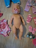 BABY born Soft Touch Girl 43cm + accessoires, Kinderen en Baby's, Speelgoed | Poppen, Ophalen of Verzenden, Zo goed als nieuw