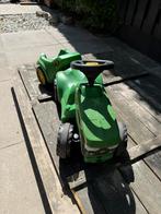 Loop tractor met aanhanger, Ophalen, Gebruikt