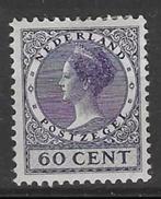 postzegel NVPH 162 Wilhelmina Veth 60 cent 1924 (ong)., Postzegels en Munten, Postzegels | Nederland, T/m 1940, Verzenden, Postfris