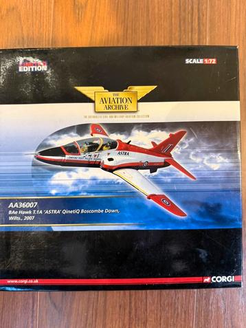 Corgi BAe Hawk “Astra”  AA36007 beschikbaar voor biedingen