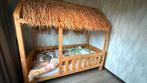 Houten bed 90x200 - Uniek design! jungle bed, Ophalen, 85 tot 100 cm, Gebruikt, Lattenbodem