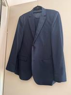 Zgan marineblauw kostuum, maat 56, Ophalen of Verzenden, Zo goed als nieuw, Maat 56/58 (XL), Blauw