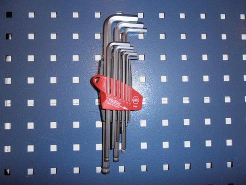 Nieuwe 9 dlg. WIHA Prostar lange kogelkop inbussleutel set., Doe-het-zelf en Verbouw, Gereedschap | Handgereedschap, Nieuw, Ophalen of Verzenden