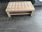 Steigerhouten salontafel, Ophalen, Gebruikt, 100 tot 150 cm, 50 tot 100 cm