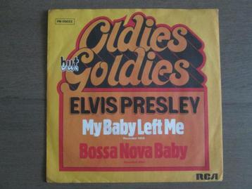 Elvis Presley - My Baby Left Me / Bossa Nova Baby beschikbaar voor biedingen