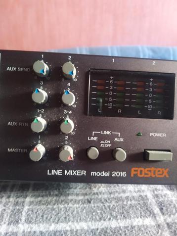 Fostex 2016 beschikbaar voor biedingen