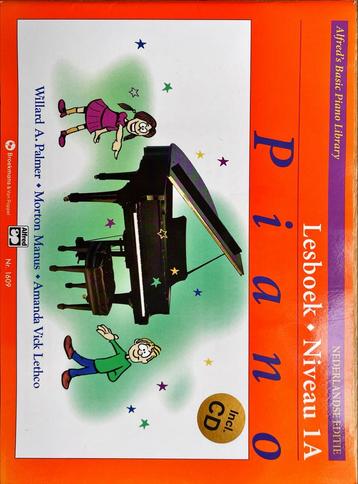 Piano Lesboek Niveau 1A beschikbaar voor biedingen