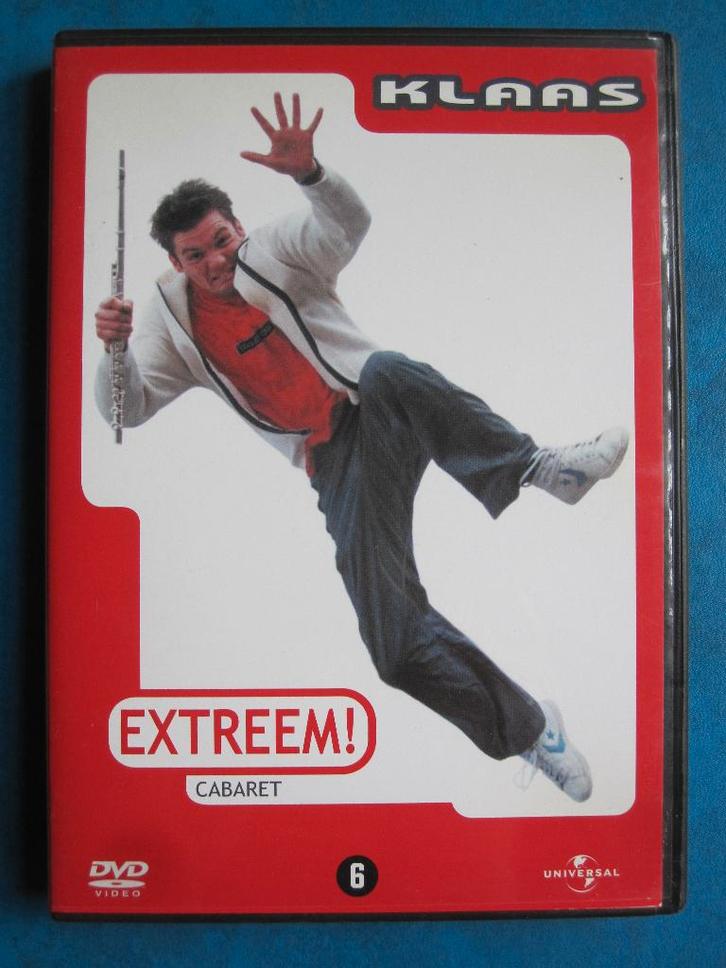 Klaas van der Eerden - Extreem!, Cd's en Dvd's, Dvd's | Cabaret en Sketches, Zo goed als nieuw, Stand-up of Theatershow, Vanaf 6 jaar