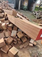 Hardhout brandhout grote klossen / sokkels 35 kuub, Tuin en Terras, Haardhout, Minder dan 3 m³, Ophalen of Verzenden, Overige houtsoorten