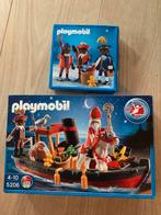 Playmobil sinterklaas stoomboot en zwarte pieten 5206 5040, Ophalen, Nieuw, Complete set