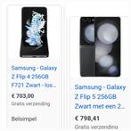 Samsung Z flip 4 nieuw in folie schadevrij 256gb editie, Hobby en Vrije tijd, Nieuw, Ophalen