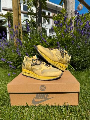 Nike Air Max 1 Travis Scott "Saturn Gold" beschikbaar voor biedingen