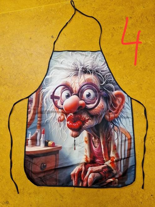 Grappig Nieuw  schort, Huis en Inrichting, Keuken | Textiel, Nieuw, Schort, Overige kleuren, Ophalen of Verzenden