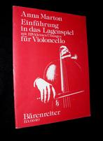 Anna Marton - Einfuhrung In Das Lagenspiel Mit 125 Kleinen U, Muziek en Instrumenten, Verzenden, Zo goed als nieuw, Artiest of Componist
