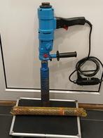 Diamantboormachine 3 versnellingen/met water/2boren+koffer, Ophalen of Verzenden, Zo goed als nieuw
