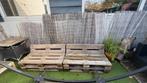 Pallet Bankjes - Tuinmeubelen, Tuin en Terras, Ophalen, Gebruikt, Hout