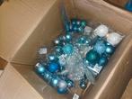 Kerstballen groen / blauw / zilver / wit, Diversen, Kerst, Ophalen, Zo goed als nieuw