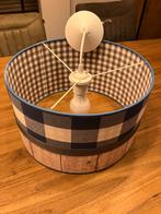 Kinderkamer lampenkap ruitmotief, Ophalen, Nieuw, Stof, Minder dan 100 cm