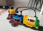 Duplo lego rijdende trein, overgangen, auto’s etc, Ophalen of Verzenden, Zo goed als nieuw