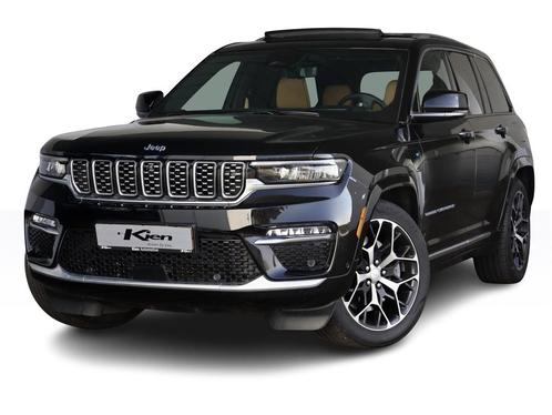 Jeep Grand Cherokee 2.0 Summit Reserve 4xe | Cognac leer | M, Auto's, Jeep, Bedrijf, Te koop, Grand Cherokee, 360° camera, 4x4