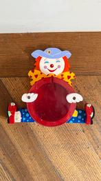 Houten Spaarpot Clown Vintage, Antiek en Kunst, Antiek | Speelgoed, Ophalen of Verzenden