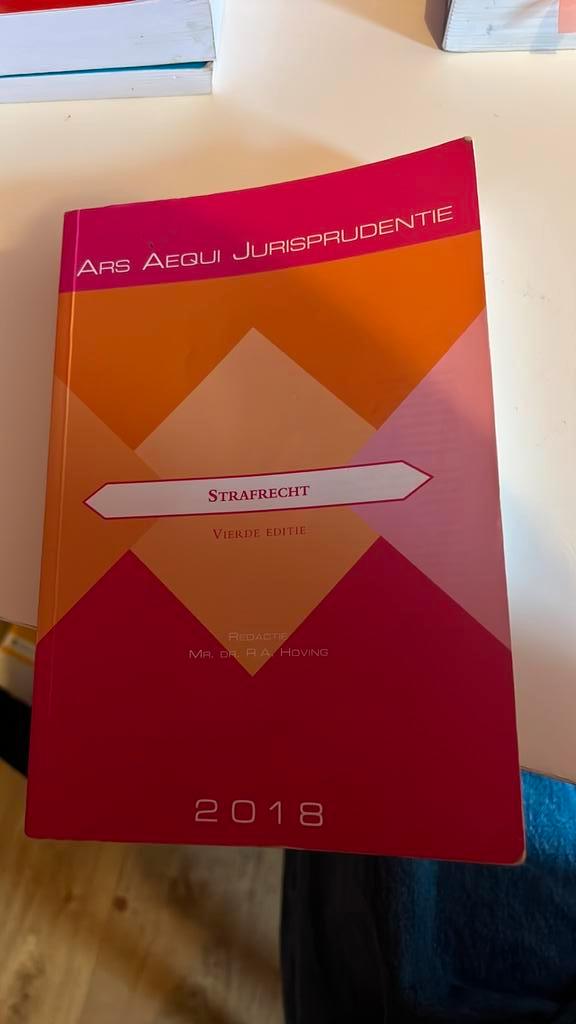 Jurisprudentie Strafrecht 2018, Boeken, Wetenschap, Zo goed als nieuw, Sociale wetenschap, Ophalen of Verzenden