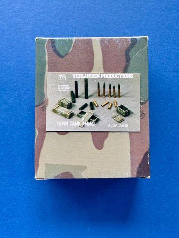 Verlinden	acda35038	75mm TANK ammo	1/35 beschikbaar voor biedingen