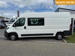 Peugeot Boxer Bestel 335 2.0 BlueHDI L3H2 Pro 7 PERS. Dubb.C, Stof, Gebruikt, Euro 6, 4 cilinders