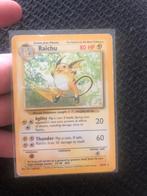 Raichu holo vintage pokemon kaart, Hobby en Vrije tijd, Verzamelkaartspellen | Pokémon, Ophalen of Verzenden, Zo goed als nieuw