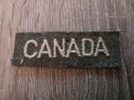 Schoudertitel Canada., Ophalen of Verzenden, Landmacht, Engeland, Embleem of Badge