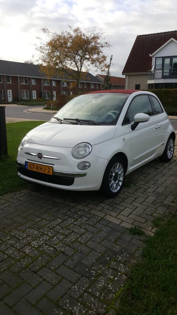 Fiat 500C 1.2 Cabrio 2011  nieuwe motor, Auto's, Fiat, Particulier, ABS, Airbags, Airconditioning, Alarm, Bluetooth, Elektrische achterklep