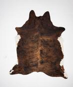 Imitatie koeienhuid bruin gevlekt, Huis en Inrichting, Stoffering | Tapijten en Kleden, Ophalen, Zo goed als nieuw, Bruin, Rond