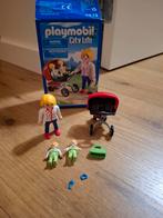 Playmobil City Life Tweeling kinderwagen 5573 - Compleet!, Ophalen of Verzenden, Zo goed als nieuw, Complete set