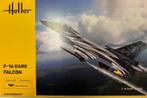 Coelianmodels, Heller 30411, F-16 Dark Falcon, 1/48, € 54,99, Hobby en Vrije tijd, Modelbouw | Vliegtuigen en Helikopters, Nieuw