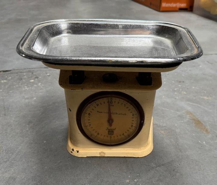 Antieke keukenweegschaal Jewel, Antiek en Kunst, Antiek | Keukenbenodigdheden, Ophalen