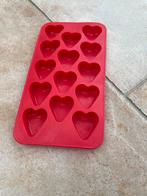 Hartjes ijsklontjesvorm / bonbonvorm, Ophalen of Verzenden, Zo goed als nieuw