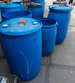 Regenton blauw vat diverse maten vaten, Tuin en Terras, 150 liter of meer, Ophalen, Gebruikt, Kunststof
