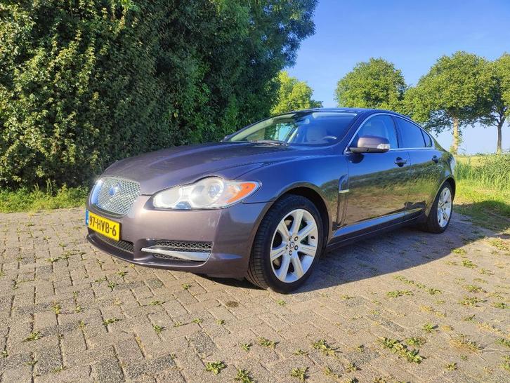 Jaguar XF 3.0 V6 AUT 2009 Grijs, Auto's, Jaguar, Particulier, XF, ABS, Achteruitrijcamera, Airbags, Airconditioning, Alarm, Bluetooth