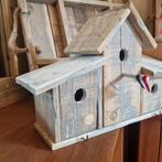 Hotel hout vogeltjes vogelhuis, Ophalen of Verzenden, Nieuw, Hout, Volière