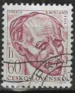 Tsjechoslowakije 1966 - Yvert 1466 - Romain Rolland (ST), Verzenden, Overige landen, Gestempeld