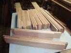 hardhouten plankjes, Doe-het-zelf en Verbouw, Hout en Planken, Ophalen, Minder dan 25 mm, Zo goed als nieuw, 200 tot 250 cm